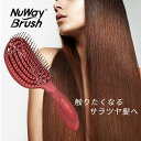 \ポイント10倍★7/31 09:59まで/【正規品】 NuWayBrush ダブルシープロ ヘアブラシ|くせ毛・絡まり・頭皮ケアに|プロ愛用 スカルプケア 静...