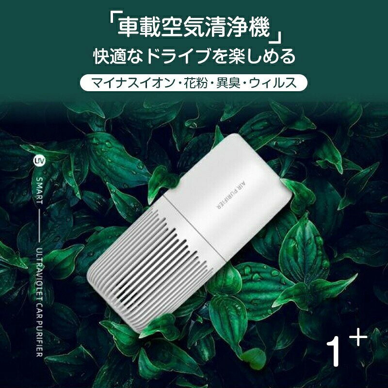 ウエルタウンの【小型で持ち運びやすい】空気清浄機 小型 ポータブル USB給電式 マイナスイオン 静音 卓上 車内 オフィス 省エネ 脱臭 花粉 ほこり カビ コンパクト 持ち運び プレゼント ギフト 新生活 誕生日 ポイント消化 人気 おすすめ 母の日 父の日｜アングル2