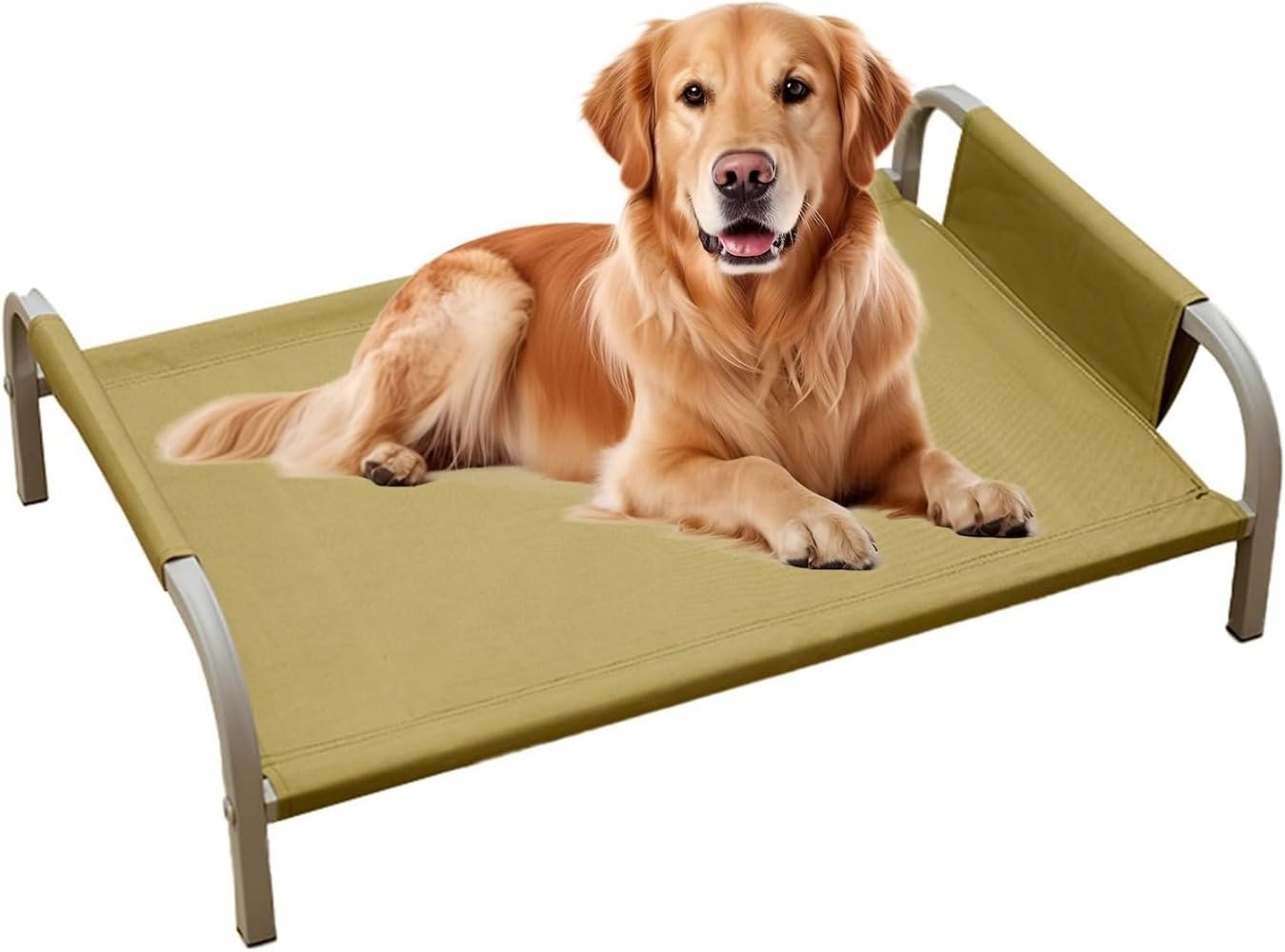 樂天商城 - 【通気性で夏も快適】ペットベッド 猫 犬 ベッド 高架式 ドッグコット 脚付き 地面から離れる 防湿 防塵 軽量 耐久 室内 室外用 小型犬 中型犬 大型犬 組立簡単 70×49cm ポイント消化 プレゼント ギフト 人気 おすすめ 新生活 母の日 父の日 誕生日