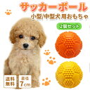 【3日〜5日限定★全品ポイント5倍!!】 【 在庫処分 】 犬用 ボール 2個 セット ゴム サッカー 7cm 甘い ペット わんちゃん グッズ おもちゃ 玩具...