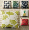 (クッションカバー) Cushion Cover 北欧デザイン 45×45cmカラフル クッションカバー リネン 天然の麻で出来たハンドメイド まとめ Jubi...
