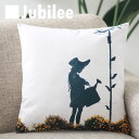 タイムセール 【バンクシー Banksy クッションカバー】 Cushion Cover 北欧デザイン 45×45cm リネン 天然の麻で出来たハンドメイド WATER CAN GIRL ガールポワウォーター プレゼント ギフト 新生活 新居 引越し祝い 新築 子供 家 おうち 在宅 おしゃれ 母の日