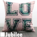 クッションカバー Cushion Cover 北欧デザイン 45×45cmリネン 天然の麻で出来たハンドメイド LOVE プレゼント ギフト 新生活 新居 引越...