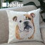 クッションカバー ブルドッグ BULLDOG 犬 Cushion Cover 北欧デザイン 45×45cmリネン 天然の麻で出来たハンドメイド レトロスタイル プレゼント ギフト 新生活 新居 引越し祝い 新築 ペット 子供 家 おうち おしゃれ 2,750円