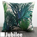 クッションカバー Cushion Cover 北欧デザイン 45×45cmリネン 天然の麻で出来たハンドメイド ペインティング リーブス プレゼント ギフト 新...