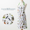 SALE セール 【エプロン アルスターウィーバーズ Ulster Weavers 】 英国王室御用達 リサイクルコットン エプロン ホワイト 前掛け ガーデン バード 鳥 ブランド コットンエプロン プレゼント ギフト 新生活 新居 引越し祝い 子供 家 おうち おしゃれ
