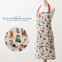 【エプロン アルスターウィーバーズ Ulster Weavers 】 英国王室御用達 リサイクルコットン エプロン アイボリー 前掛け 犬 イヌ ブランド コッ...