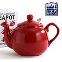 【訳あり】 London Pottery ティーポット 900ml 英国ブランド ロンドンポタリー 4カップ 陶器 ボックス付き 茶色 かわいい 大きい プレー...