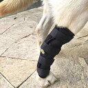 ペット 犬 足用 ひざ用 サポーター 1個 4サイズ ソフトタイプ ドッグ 保護 関節 膝 靭帯 脱臼 プロテクター 介護 メール便