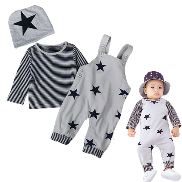 【予約販売】ベビー服 3点セット ロンパース 男の子 女の子 子供服 キッズ服 幼児服 ルームウェア 新生児服 肌着 長袖 可愛い 快適 肌触りいい ボディース...