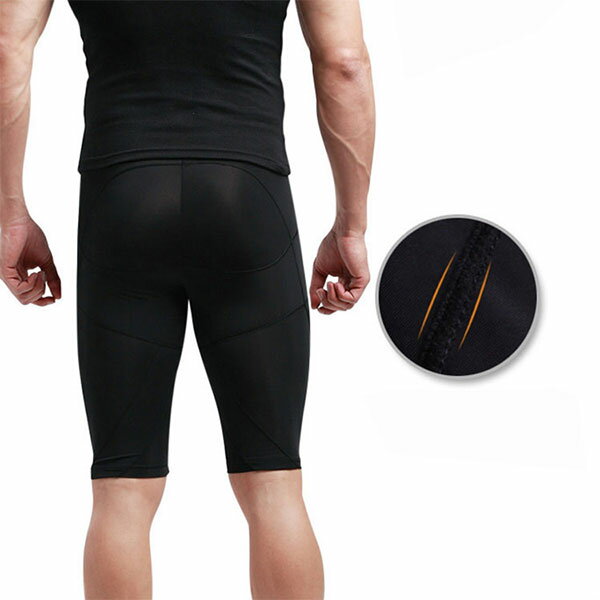 【予約販売】着圧レギンス 男女兼用 ハイウエスト 美脚レギンス 五分 着圧スパッツ ヒップアップ 補正..