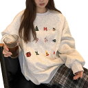 クリスマス レディース セーター 冬 カップル ペアルック クリスマスプレゼント お揃い 秋冬 可愛い おしゃれ お祝い サンタクロース ペア 厚手 Merry...