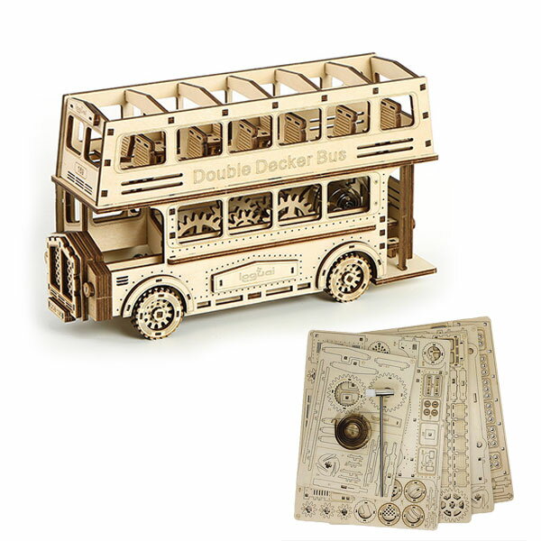 【予約販売】パズル構築 おもちゃバス 組み立てバス 科学実験キット 開発教育玩具 面白い DIYおもちゃ 工作キット 手作りキット 3D立体パズル 自由研究キット 小学生 子供 女の子 男の子 プレゼント