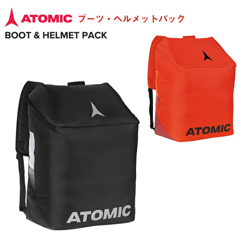 2023継続モデル ATOMIC アトミック BOOT & HELMET PACK ブーツ・ヘルメットパック CODE AL5050520/AL5050510 COLOR Black/Black Red/Rio Red SIZE 35L DIMENSIONS H x L x W (cm) 46x35x23.5cm ブーツやヘルメット、ゴーグルなど小物類を収納できるバックパックです。 内側ポケット付。 メーカー希望小売価格はメーカーサイトに基づいて掲載しています