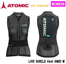 2024 ATOMIC アトミック プロテクター LIVE SHIELD Vest AMID W BODY PROTECTION AN5205038 レディース 女性用脊髄プロテクター