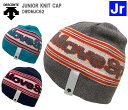 デサント ジュニアニットキャップ DESCENTE KNIT CAP ニット帽 DWDMJC62 スキー スノボー 雪遊び