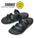 SIDAS シダス 3D SANDAL CRUELLA クルエラ ブラック 3Dサンダル レディース