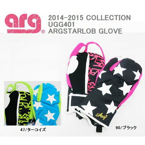 asics ARG ARGSTARLOB GLOVE UGG401 レディース 3本指スノーグローブ スノボー スキーウェア グローブ 型落ち 旧モデル