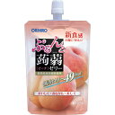 オリヒロ ぷるんと蒟蒻ゼリーSTピーチ 130g ウェルパーク【税込3980円以上で送料無料】