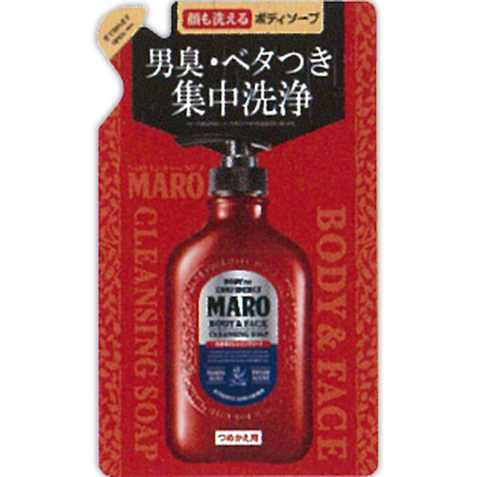 ストーリア MARO 全身用ソープ詰替380ml ウェルパーク【税込3980円以上で送料無料】