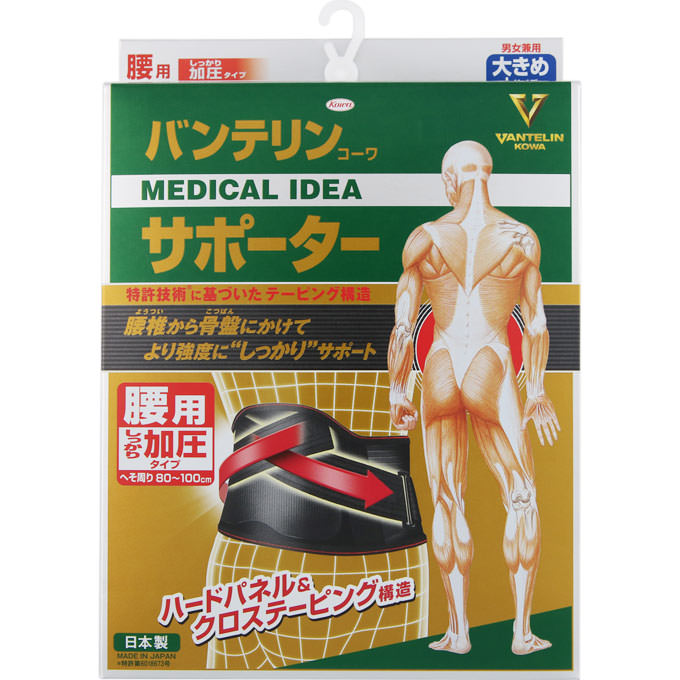 興和 Vサポーター腰用しっかり加圧LBK ウェルパーク【税込3980円以上で送料無料】▲AB