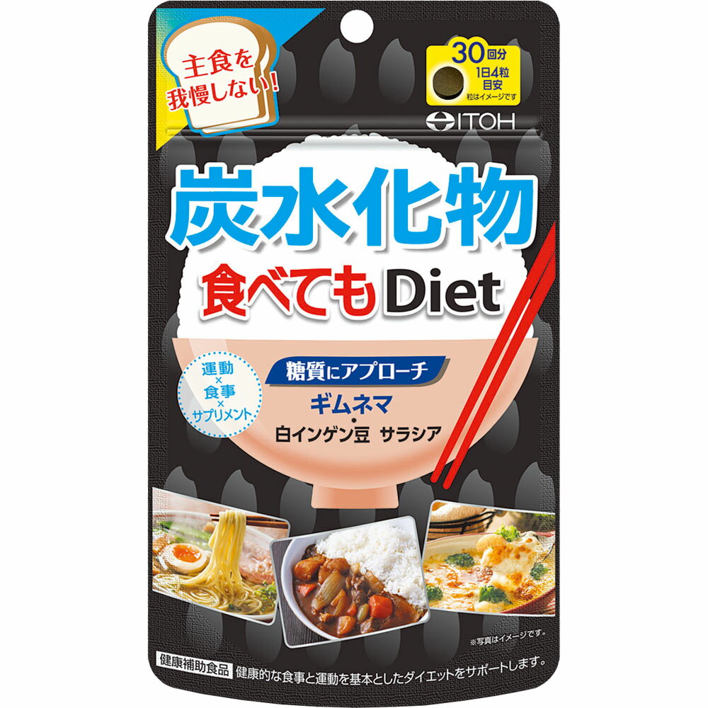 炭水化物食べてもDiet　120粒ウェルパーク