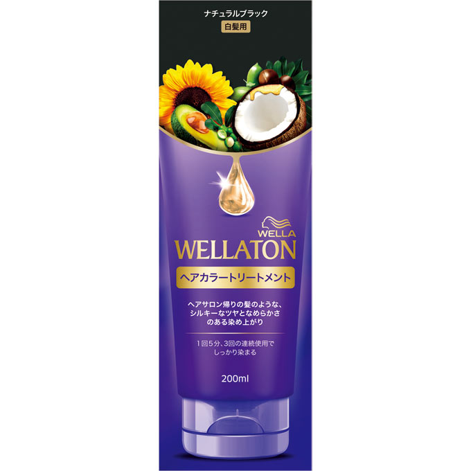 ウエラトーン　ヘアカラートリートメントNブラック