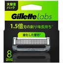 ジレットラボ 角質除去バー搭載替刃 8個入▲A