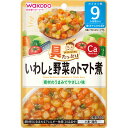 具たっぷりグーグーキッチン いわしと野菜のトマト煮 80g▲B2