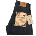 GLAD HAND GANGSTERVILLE ギャングスタービル　ブラックデニム　THUG -DENIM SLIM RIGID ジーンズ　クロス無し 【スリムリジッド】●Sサイズ