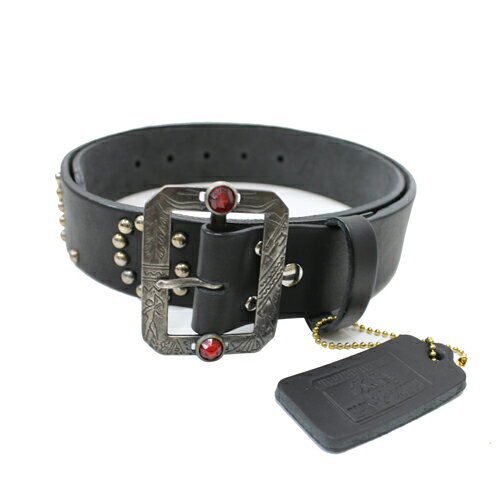 BULL ORIGINAL メンズ スタッズ ベルト 925シルバー アメカジ BULL-ACC05 GLAD HAND 日本製