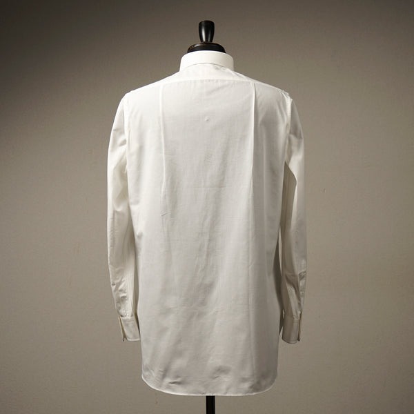 グラッドハンド　ウーブンファブリック　タブカラー　シャツ　Yシャツ　ドレスシャツ