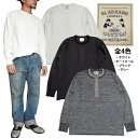 日本製 gladhand royal 吊り編み 長袖 ヘンリーT / ポケット付 Tシャツ ロイヤル GHR-08 【LONG SLEEVE POKET HENRY Tee WHITE】【パックT】【ROYAL 08】アメカジ グラッドハンド