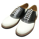 GLAD HAND REGAL サドルシューズ メンズ グラッドハンド×リーガル SADDLE SHOES WHT/BLK 白黒 【送料無料】 GLADHAND