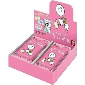 ちいかわ カードダス BOX 第1弾 20パック入り 1BOX 未開封 バンダイ 正規品 トレーディングカード キャラクターカード コレクション ハチワレ うさぎ 推し活 プレゼント ギフト