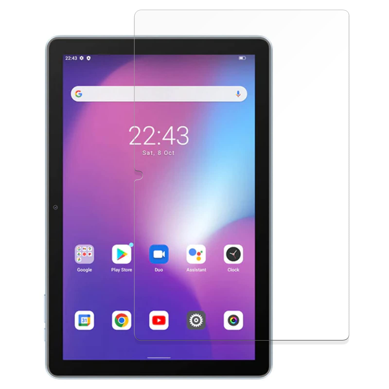 MotoMoto フィルム Blackview Tab 7 Wi-Fiモデル 用の ブルーライトカットフィルム 液晶 保護フィルム 反射低減 アンチグレア 指紋防止 抗菌 日本製