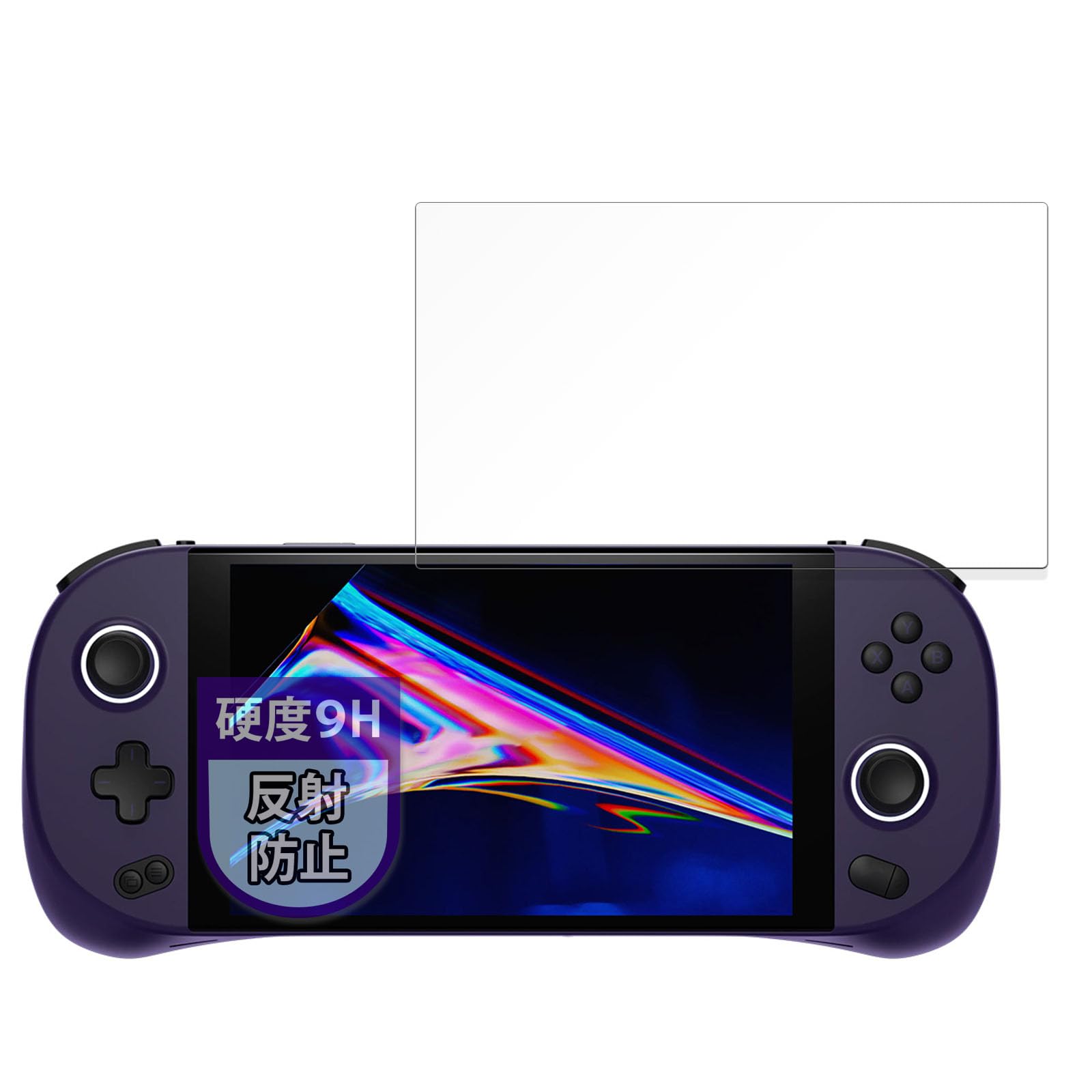 MotoMoto フィルム AYANEO GEEK 1S 用 保護フィルム 9H (強化ガラス 同等の高硬度) 反射低減 日本製