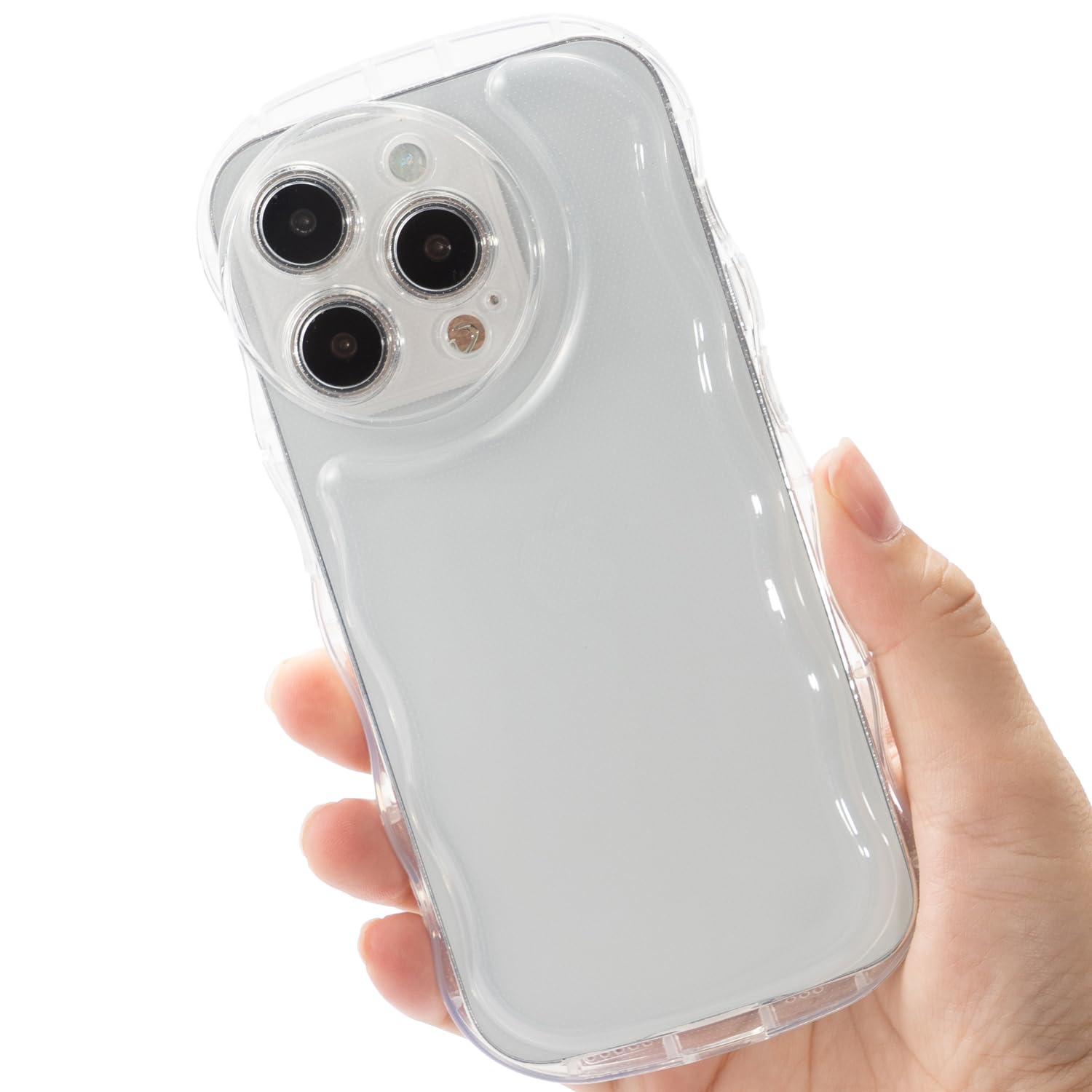 [i_dear] スマホケース iPhone用 クリアスマホケース アクスタ収納x推し活にも 透明スマホケース (11pro)