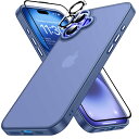 iphone 16ケース 半透明 アイフォン16ケース 耐衝撃 米軍MIL規格 アイホン16ケース マット感 黄ばみなし あいほん16ケース 指紋防止 ワイアレス充電対応 スマホケース あいふぉん16 カバー スト