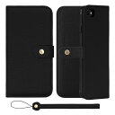 HANATORA iPhone16Plus ケース 手帳型 本革 スマホケース スマホ スタンド ストラップ 付き シュリンクカーフレザー ギフト ベルトあり ...