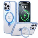 【2024必見!4in1多機能満載】CASEKOO iPhone16 Pro 用 ケース 米軍MIL規格 横縦両立 指紋防止 マット仕上げ 25W急速充電対応 MagSafe対応 黄変防止 薄型半透明 スマホケース ストラップホール付き ワイ(2)
