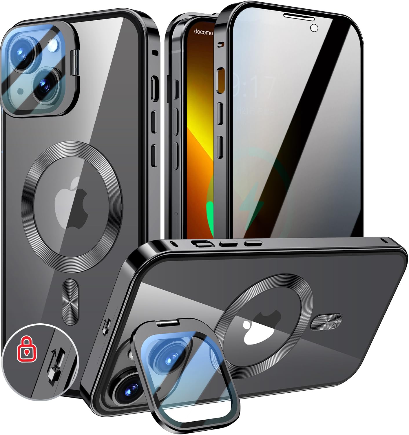 KELLCASEڥݸ+ɻ+MagSafeб iPhone 13 mini   ݸ ...