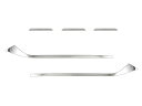 BRIGHTZ エクストレイル T33 SNT33 超鏡面ステンレスメッキフロントリップカバー 5PC 【 FRO-LIP-054 】 SNT33 ST33 NT33 SNT ST NT T 33 エクストレール