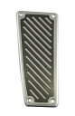 BRIGHTZ プリウス 60 61 65 ステンレスフットレストカバー 【 PEDAL-019 】 ZVW60 ZVW65 MXWH60 MXWH61 MXWH65 ZVW MXWH W60 W65 H60 H61 H65