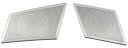 BRIGHTZ エクストレイル SNT33 T33 ステンレスダッシュボードスピーカーカバー 2PC サテンシルバー 【 SPEAKER-150 】 SNT33 ST33 NT33 SNT ST NT T 33 エクストレール