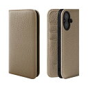 HANATORA iPhone16 ケース 手帳型 本革 スマホケース スマホ スタンド コードホルダー 付き シュリンクカーフレザー ギフト マグネットなし ...