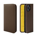 HANATORA iPhone16ProMax ケース 手帳型 本革 スマホケース スマホ スタンド コードホルダー 付き シュリンクカーフレザー ギフト マグ...