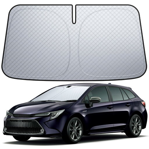 【6層断熱素材】 Lamicall トヨタ 新型 カローラツーリング車 フロントガラス サンシェード: 車サンシェード 日除け 車 クルマ フロントサンシェード, 車用 フロントガラス サンシェード 折り 【6層断熱素材】 Lamicall トヨタ 新型 カローラツーリング車 フロントガラス サンシェード: 車サンシェード 日除け 車 クルマ フロントサンシェード, 車用 フロントガラス サンシェード 折り
