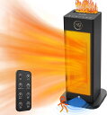 【新登場・冬 超音波加湿セラミックヒーター】 1秒速暖 電気ファンヒーター 【人感センサー機能 大風量即暖】 リモコン付 電気ヒーター セラミックファンヒーター...