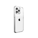 motomo iPhone 14 Pro ケース INO Achrome Shield Case [ クリア ソフトケース アルミニウムボタンカバー 密着痕防止...